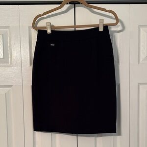 Dark navy pencil skirt